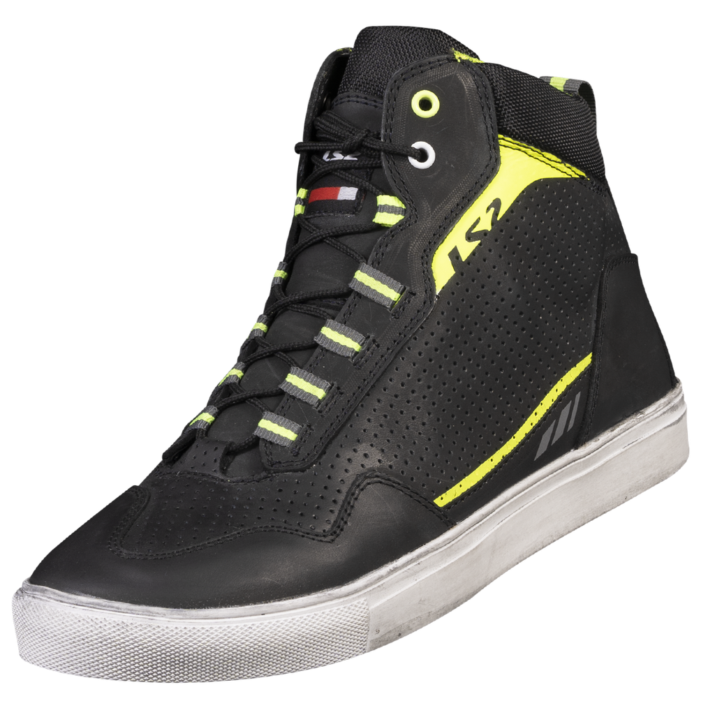 Botas Hombre LS2 ZOE H-V Negro Amarillo