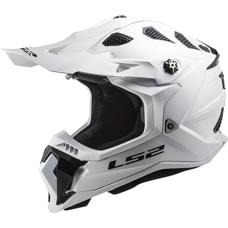 Casco LS2 MX700 SUBVERTER SOLID blanco