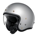 Casco Jet Shoei J·O 2 GRIS Plata MATE