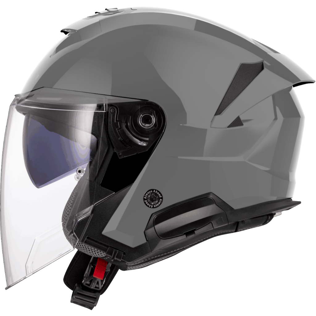 Casco Moto Jet LS2 OF618 Verso II Sólido Nardo Gris