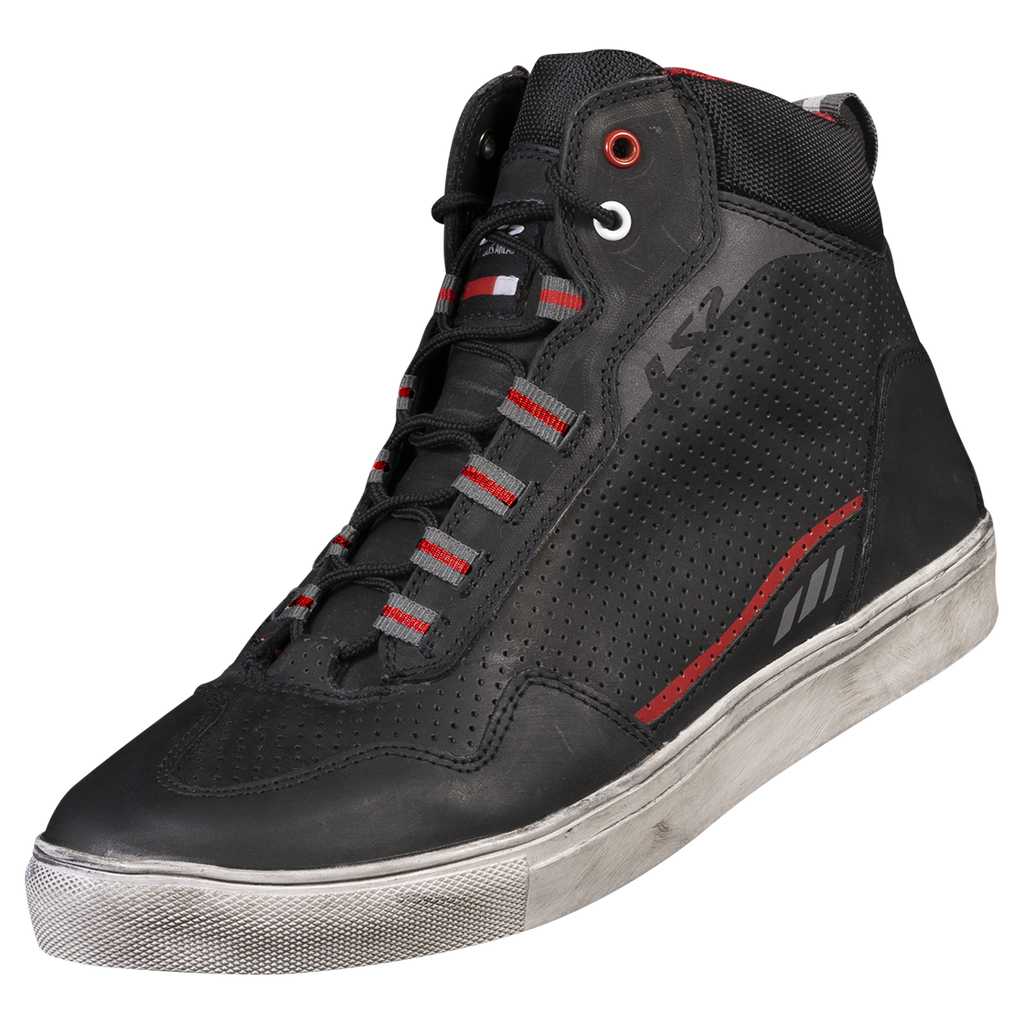 Botas Hombre LS2 ZOE Negro Rojo