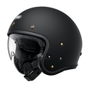 Casco Jet Shoei J·O 2 Negro MATE