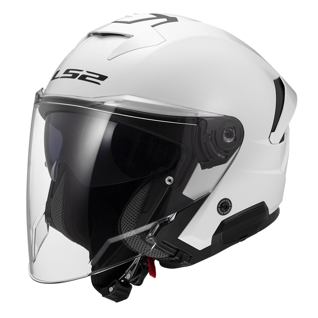 [366181002XS] LS2 OF618 VERSO II SOLID Blanco (XS)