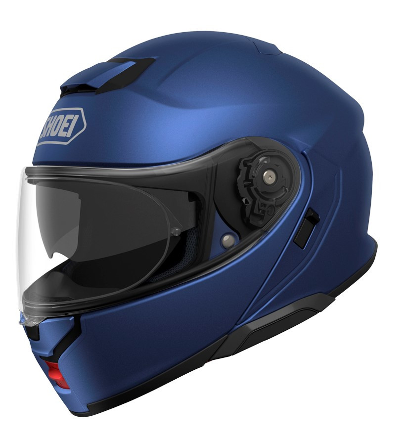Casco Modular Shoei Neotec 3 AZUL MATE Metalizado