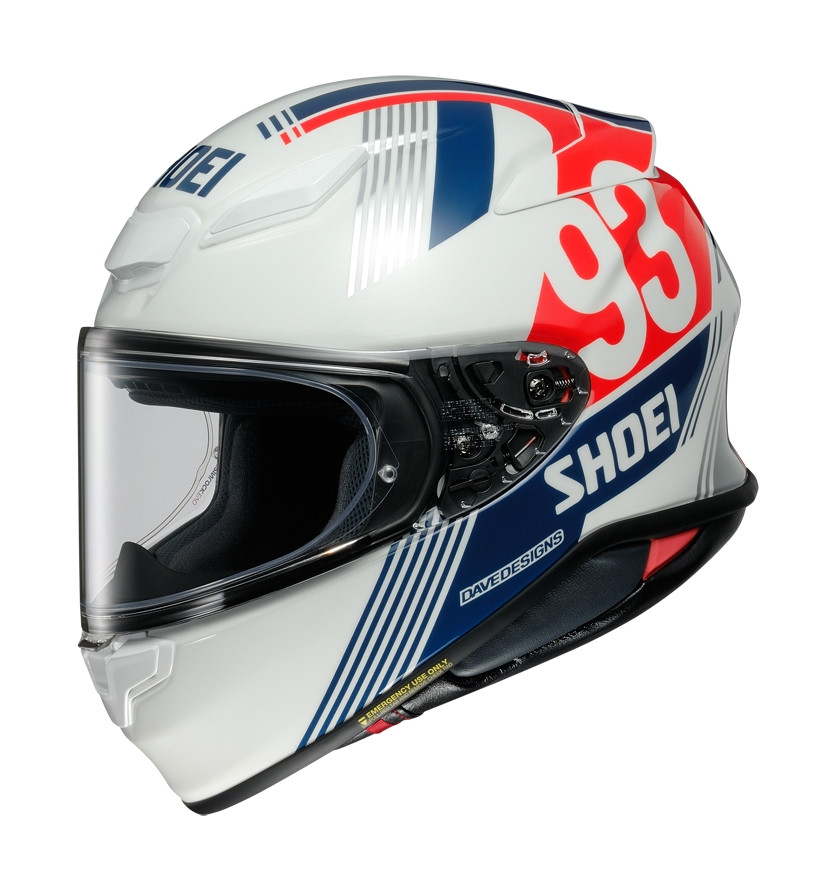 [CSNXR217101] SHOEI CASCO SHOEI NXR 2 MM93 RETRO TC10 - Talla: XXS