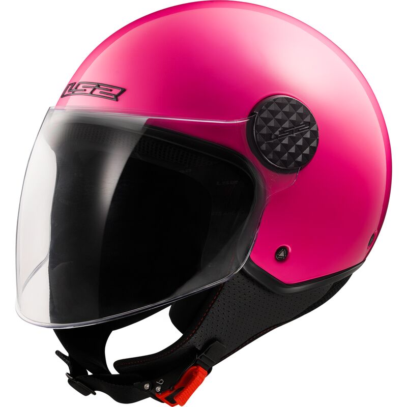 Casco LS2 OF588 SPHERE LUX II SOLID fluor rosa