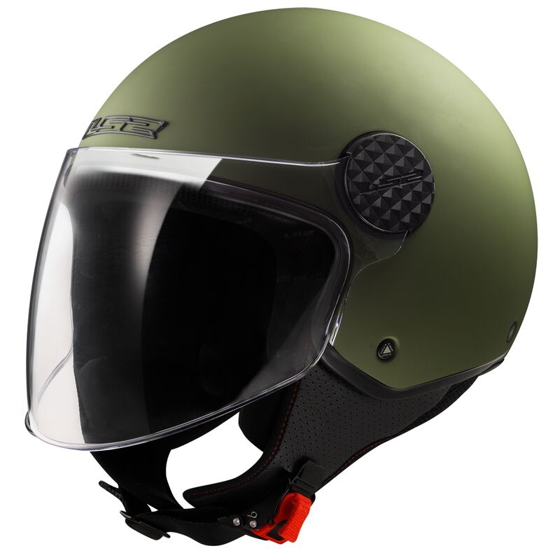 Casco LS2 OF588 SPHERE LUX II SOLID verde militar mate