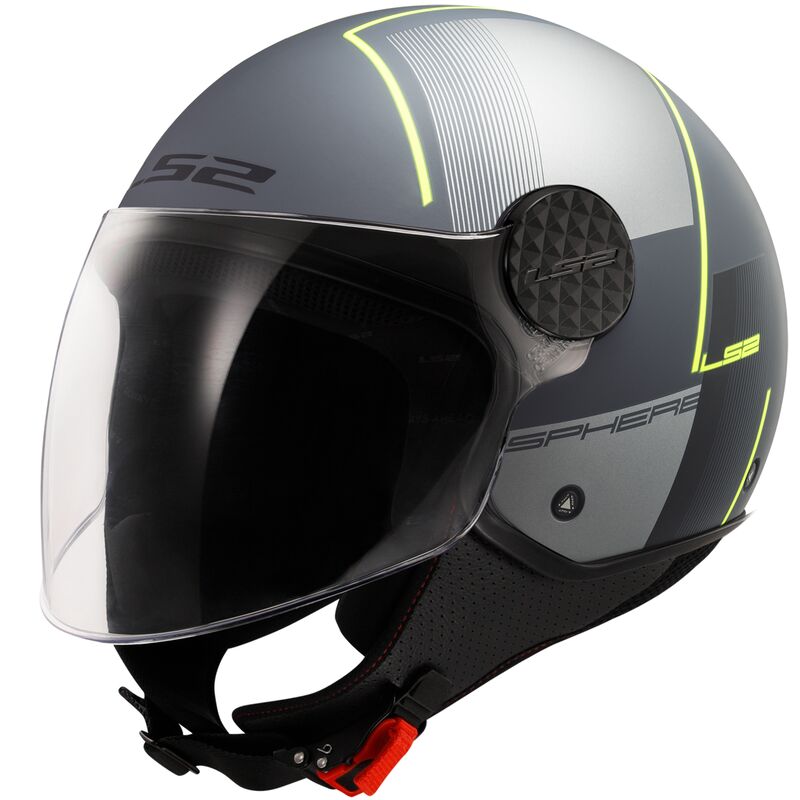 Casco LS2 OF588 SPHERE LUX II FIRM negro mate titanio