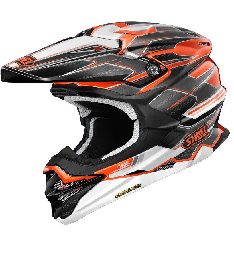 Casco Off-Road Shoei VFX-WR 06 Sparkle TC8