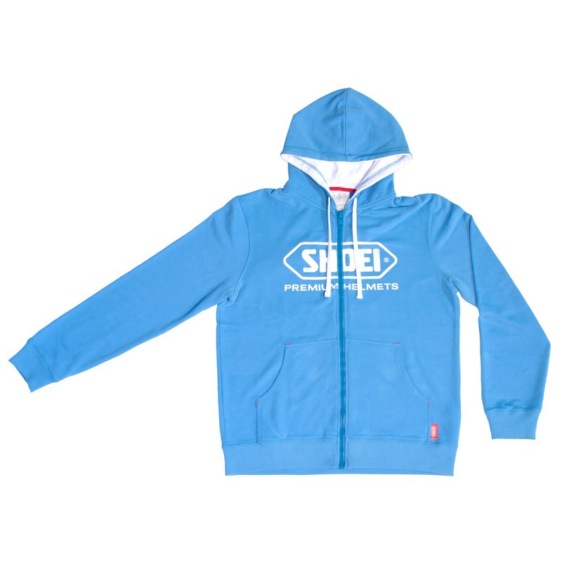 [SHZHOODY033] Sudadera Shoei Con Capucha Azul (S)