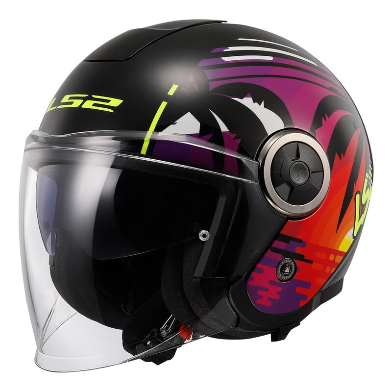 Casco LS2 OF620 CLASSY PALM negro