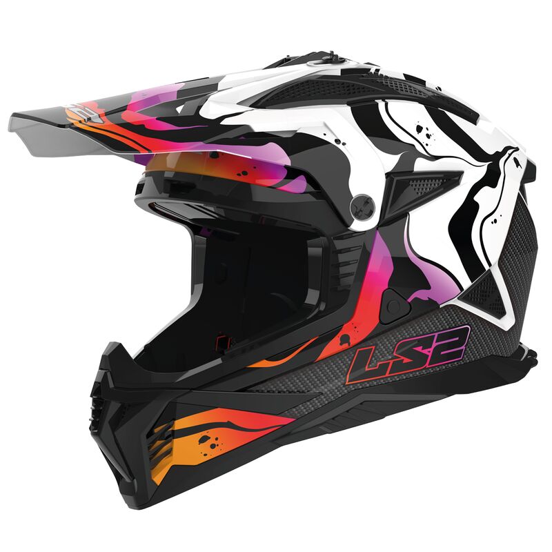 Casco LS2 LS2X708 FAST II WASH blanco