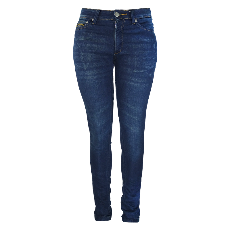 PANT.MUJER TEJANO KEVLAR"CHIC 02"AZUL