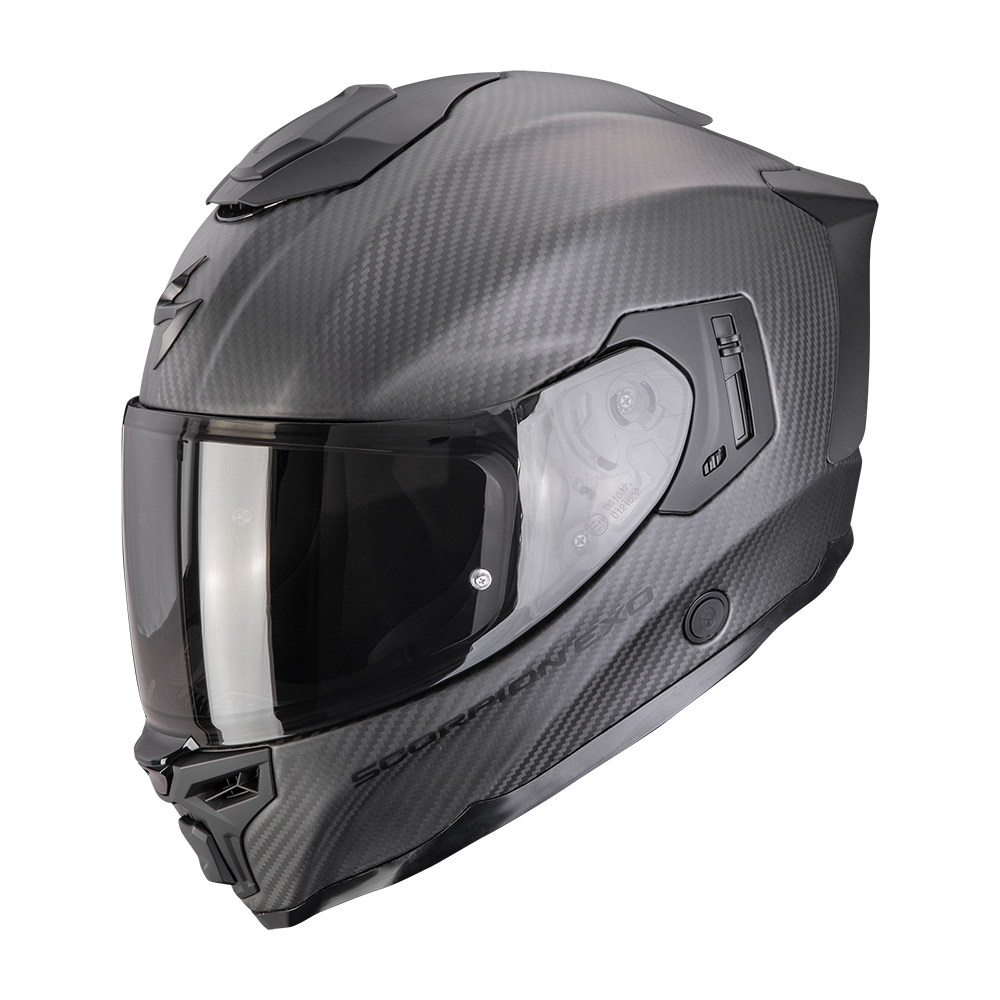 Casco Scorpion Exo-1500 Carbon Air Liso Mate Negro