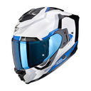 Casco Scorpion Exo-1500 Air Arena Blanco-Azul