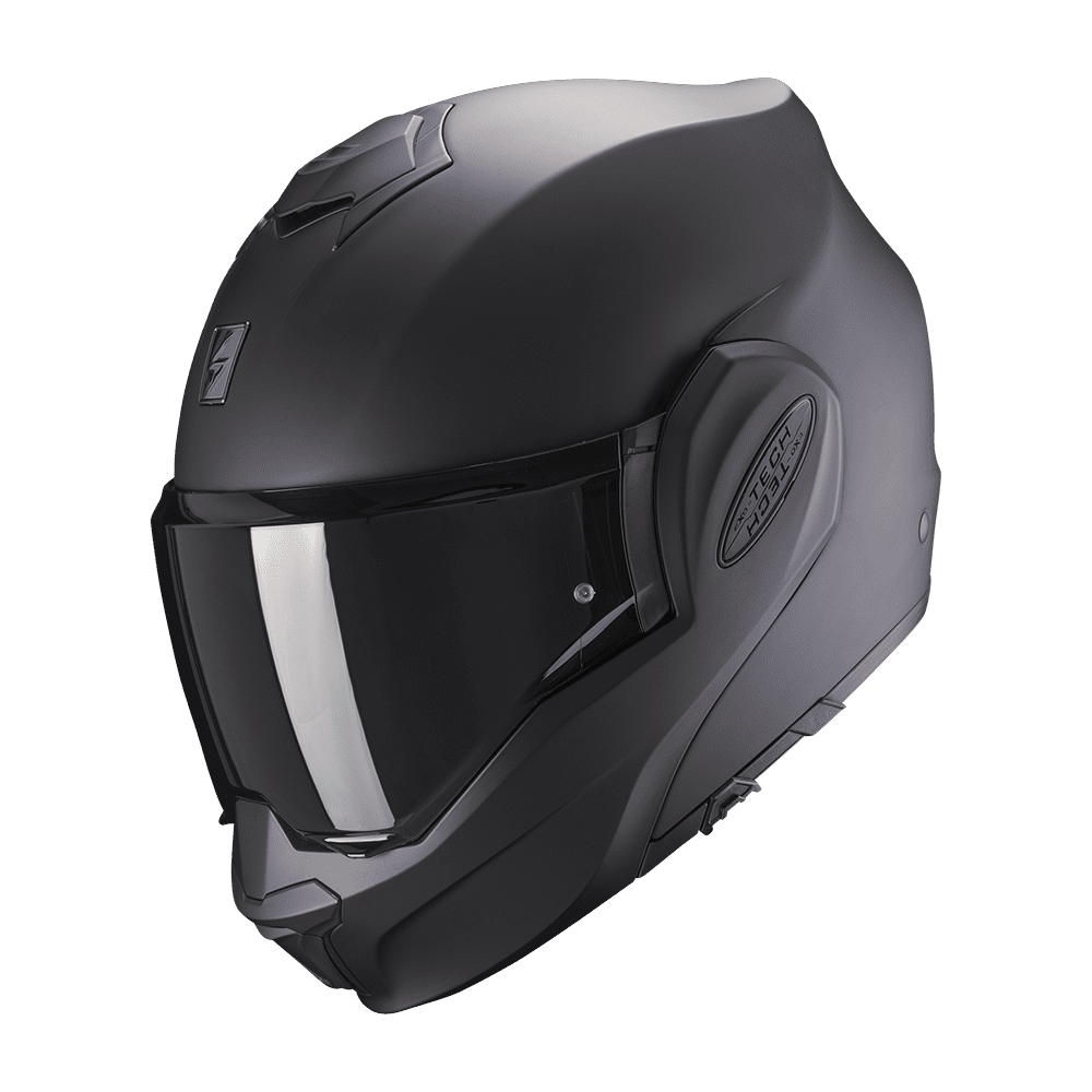 Casco Scorpion Exo-Tech Evo Solid Negro Mate