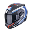 Scorpion Exo-Tech Evo Carbon Cosy Black-Blue-Red
