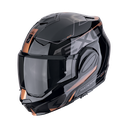 Casco Scorpion Exo-Tech Evo Traveller Negro-Cobre