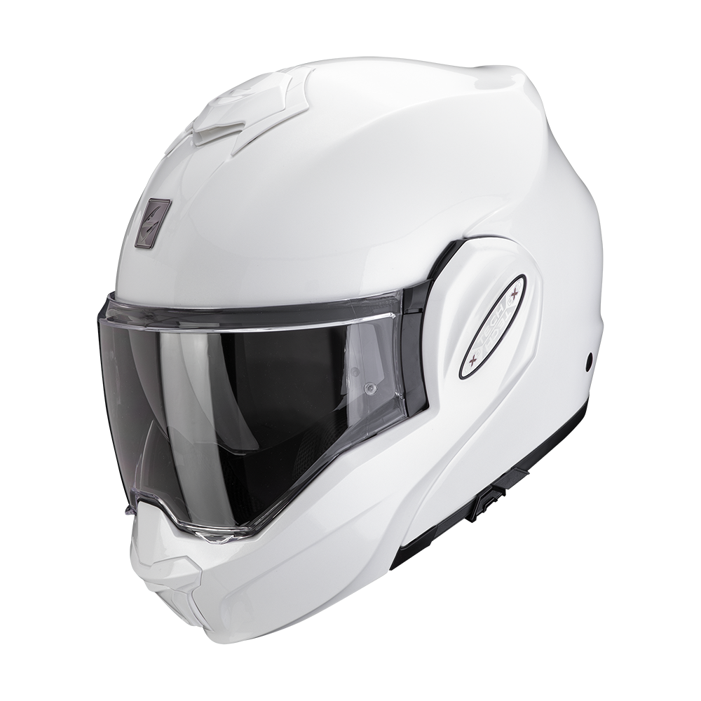 [119-100-70-02] Casco Scorpion Exo-Tech Evo Pro Solid Blanco Perla (XS)