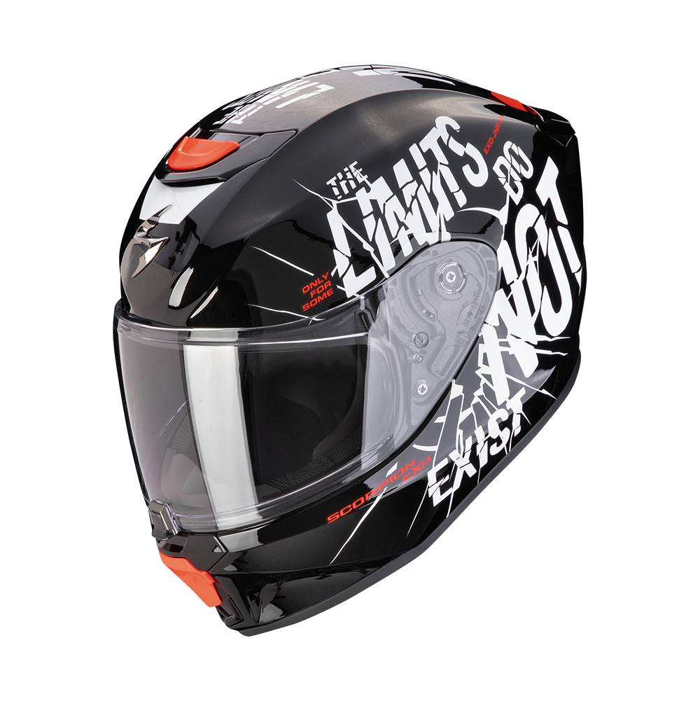 Casco Scorpion Exo-Jnr Air Boum Negro-Blanco