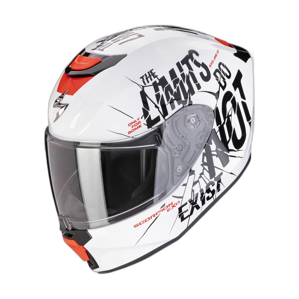 [120-539-390-03] Scorpion Exo-Jnr Air Yucatan White-Orange-Black (S)
