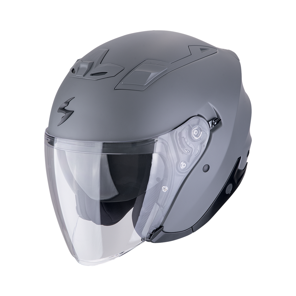 [123-100-228-02] Casco Scorpion Exo-Z1 Solid Gris Cemento Mate (XS)