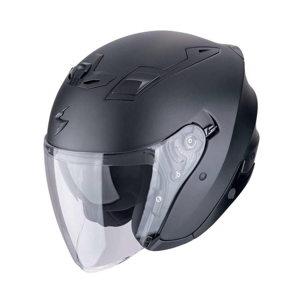 [123-100-285-02] Casco Scorpion Exo-Z1 Solid Negro Perla Mate (XS)
