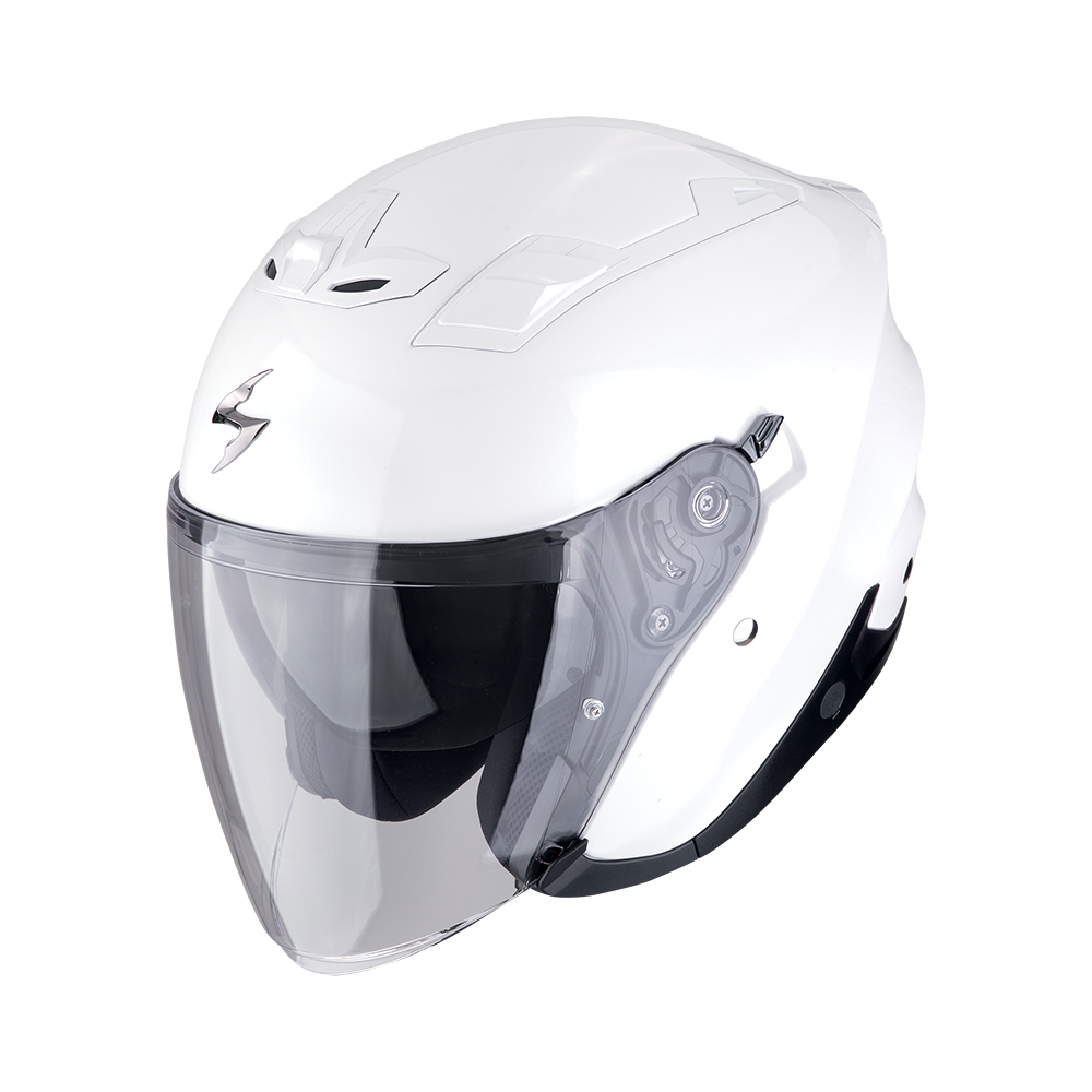 [123-100-70-02] Scorpion Exo-Z1 Solid Pearl White (XS)