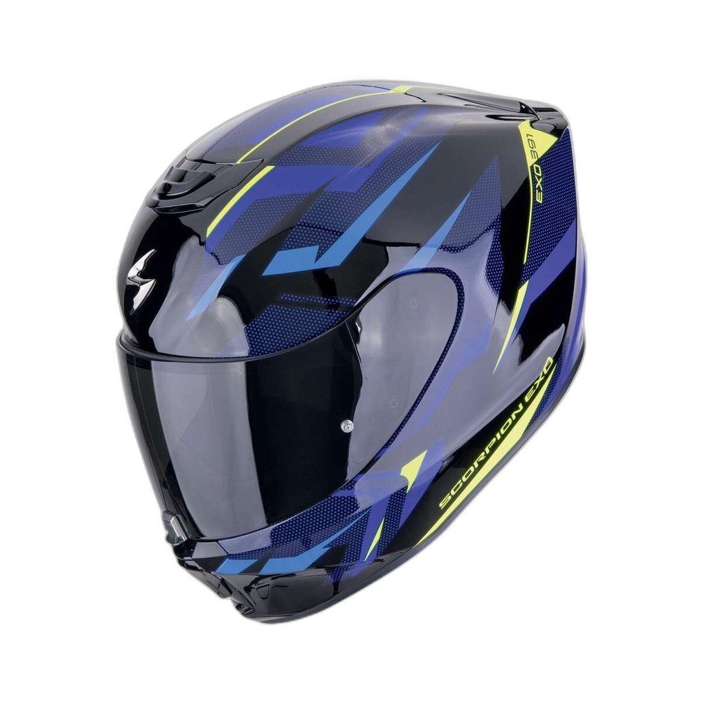 [139-474-66-02] Scorpion Exo-391 Aaxo Black-Blue (XS)