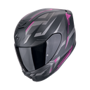 Casco Scorpion Exo-391 Aaxo Mate Negro-Rosa