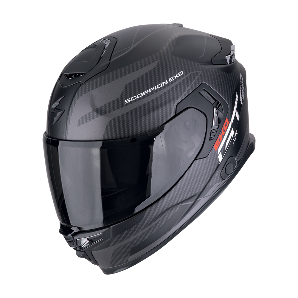 [150-479-159-02] Casco Scorpion Exo-Gt Sp Air Flex Mate Negro Plata (XS)
