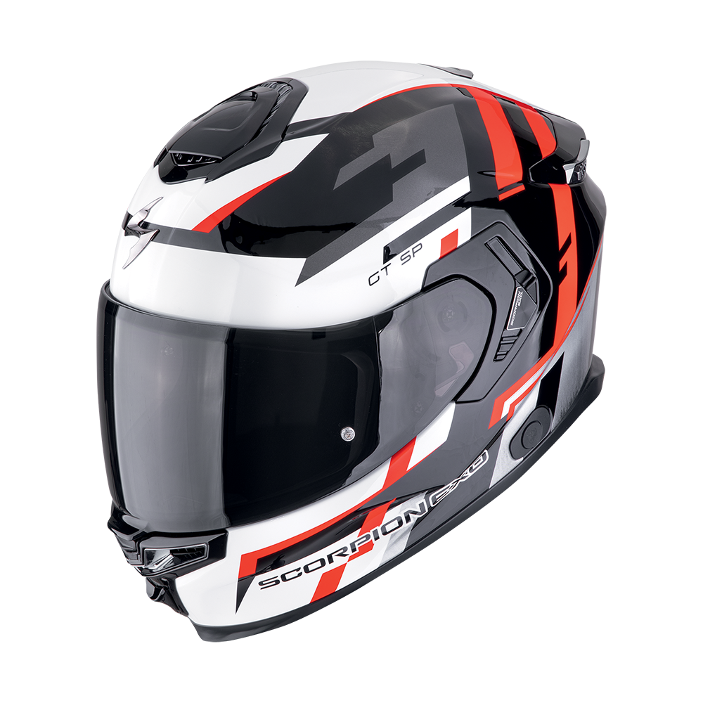 [150-507-24-02] Casco Scorpion Exo-Gt Sp Air Tornado Negro Rojo (XS)