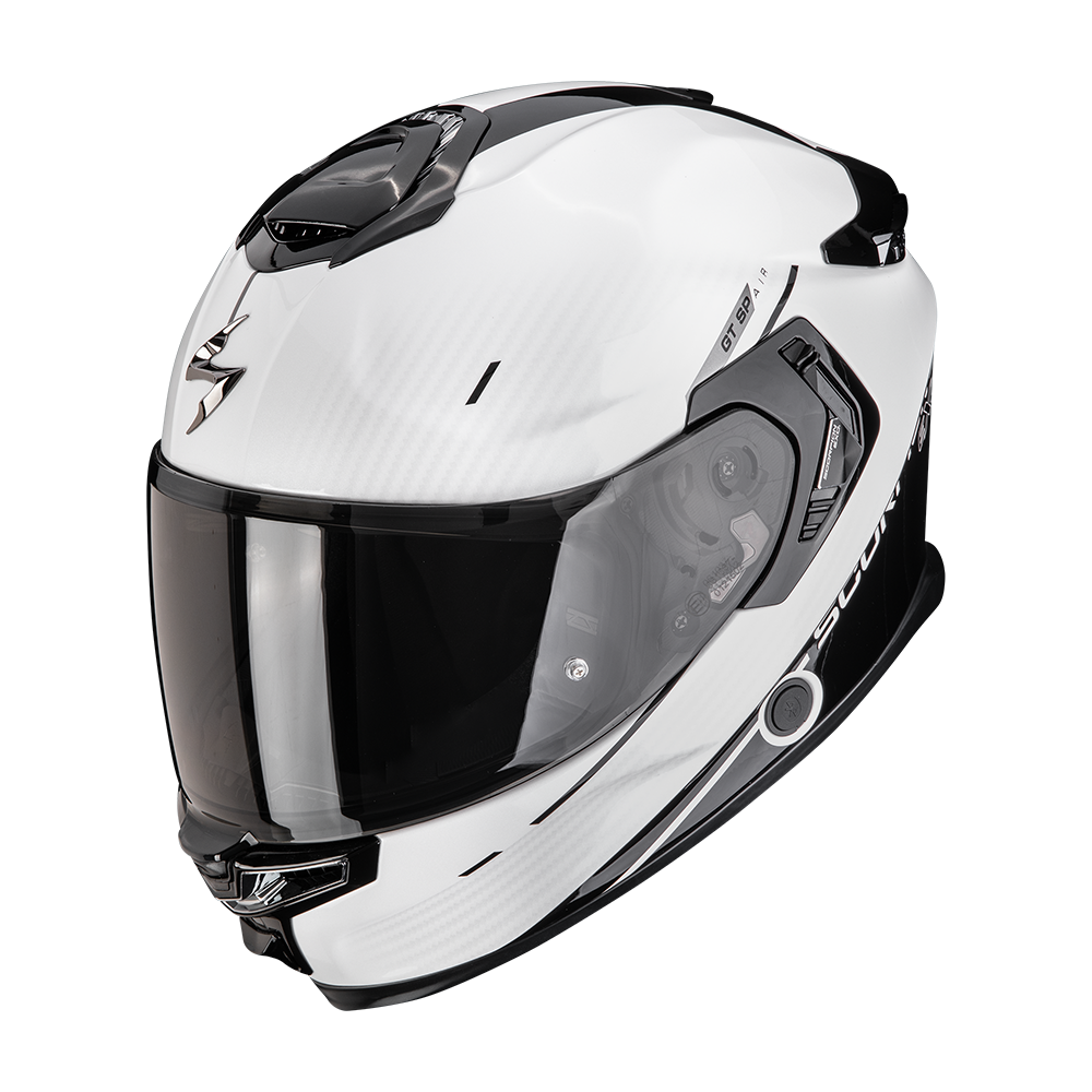 [150-534-205-02] Casco Scorpion Exo-Gt Sp Air Asphalt Perla Blanco Negro (XS)