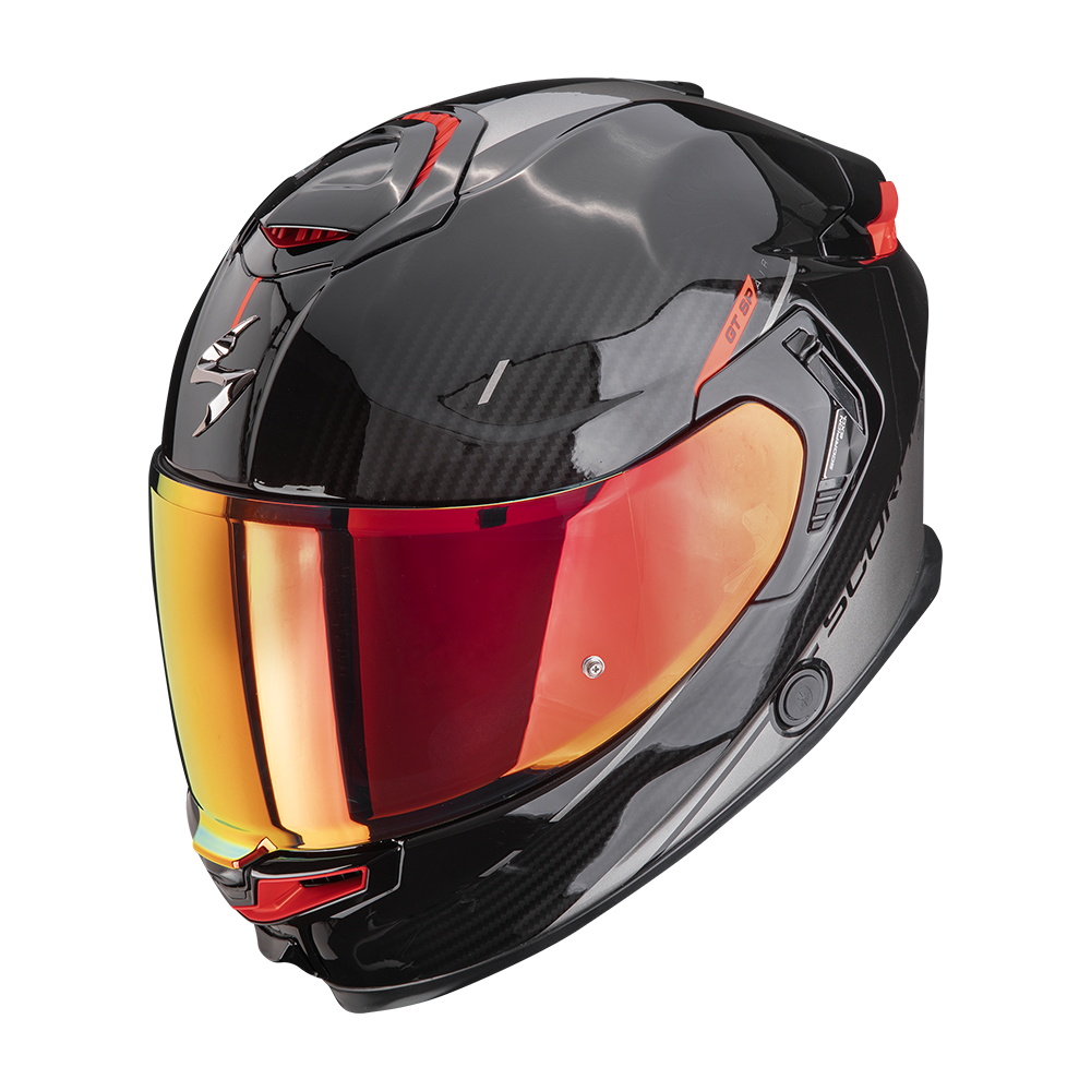 Casco Scorpion Exo-Gt Sp Air Asphalt Negro Plata