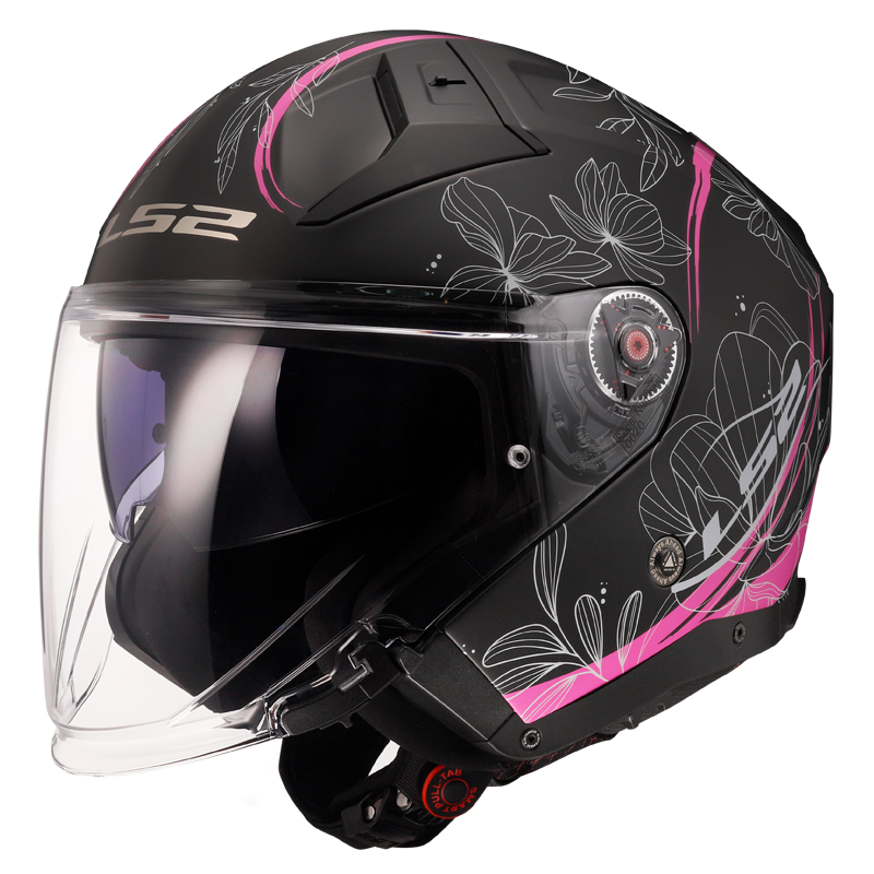 [366032046XS] LS2 OF603 INFINITY II LOTUS MATT PINK-06 (XS)