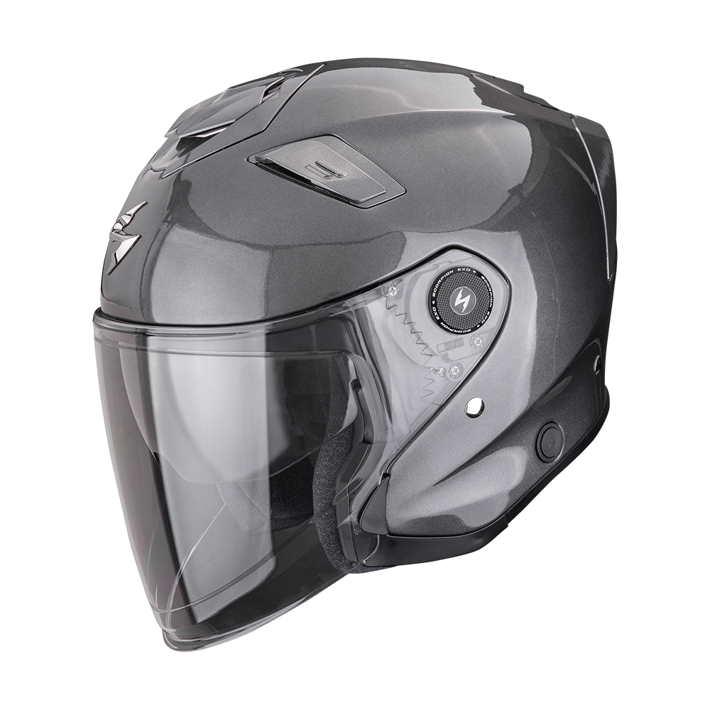 Casco Scorpion Exo-GT Jet Solid Gris Metálico