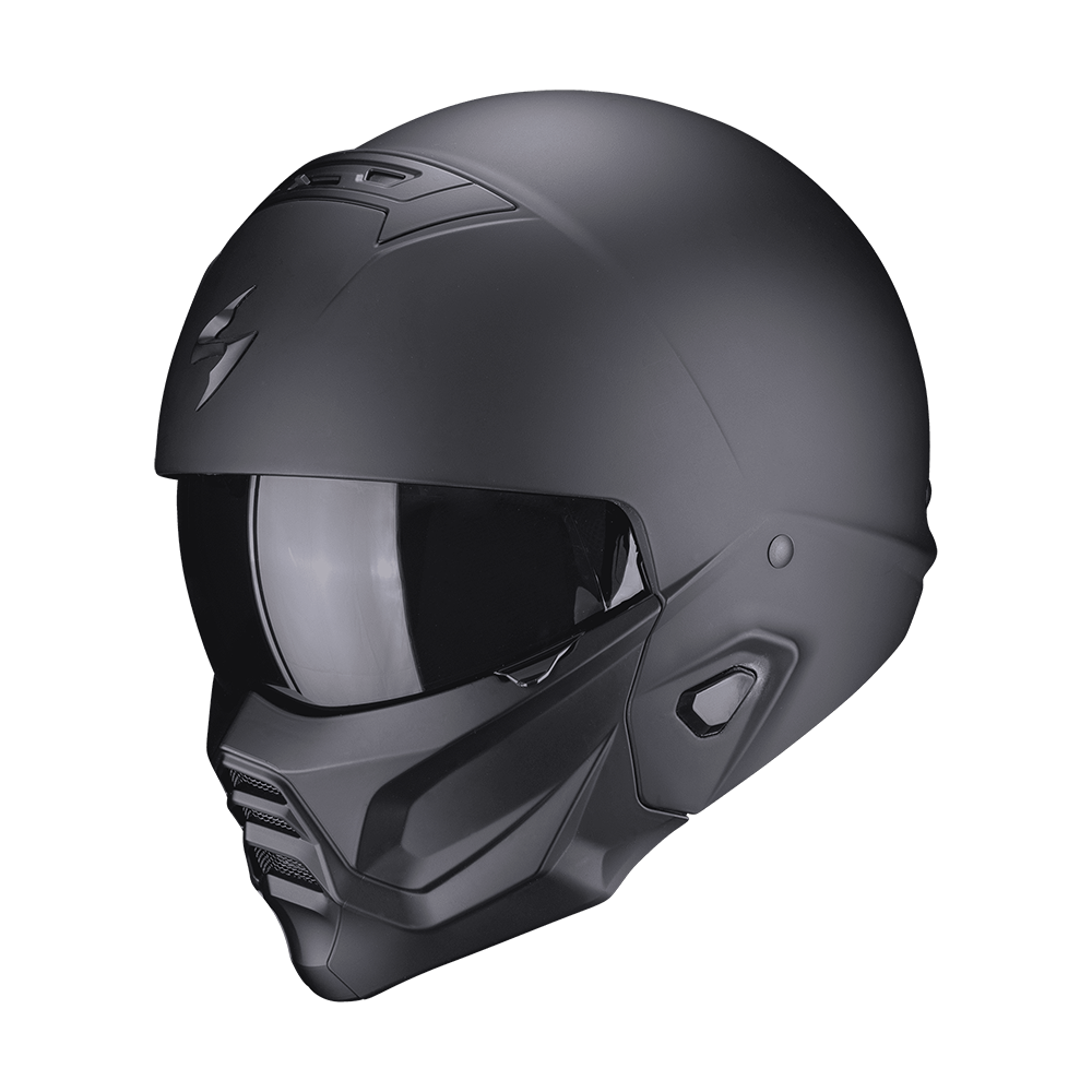 Casco Scorpion Exo-Combat II Liso Mate Negro