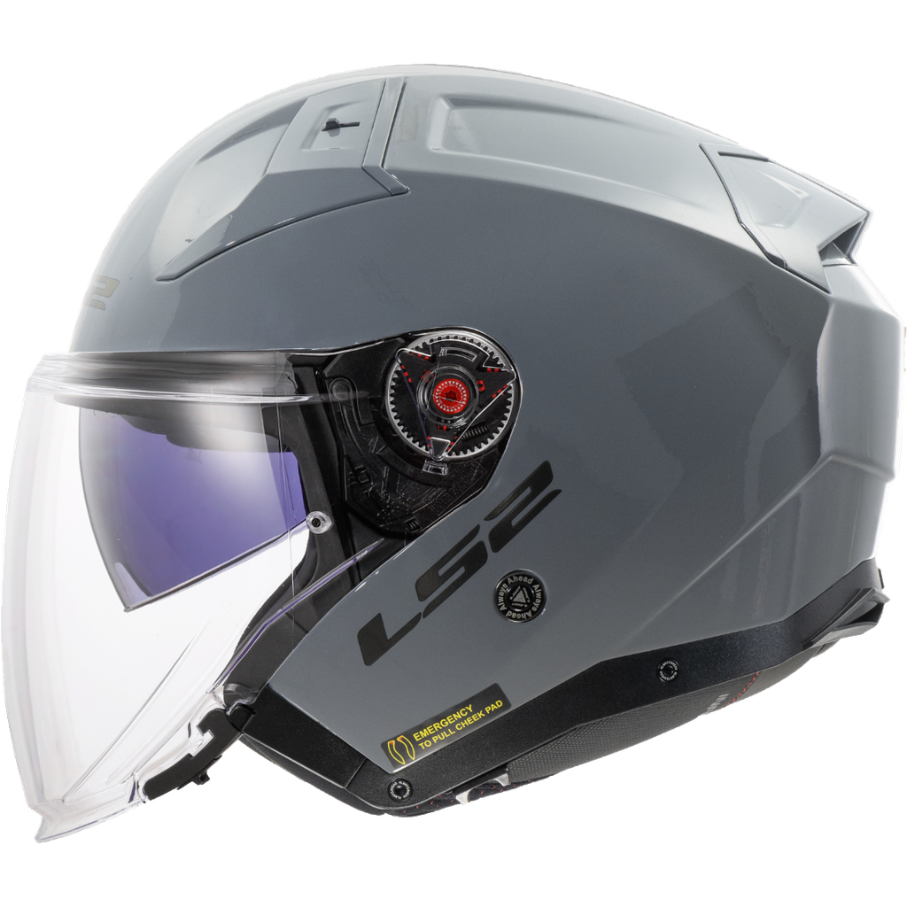 [366031006XS] LS2 OF603 INFINITY II SOLID NARDO GREY-06 (XS)