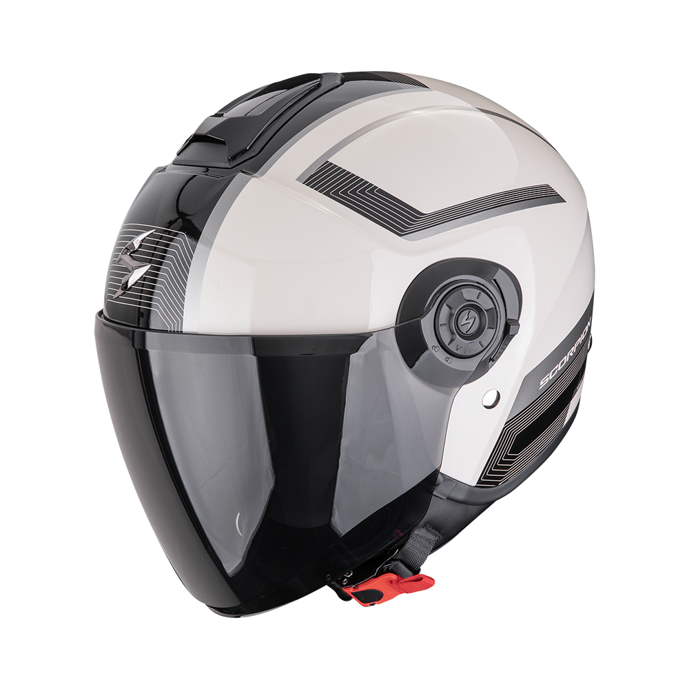 [183-542-283-02] Casco Scorpion Exo-City II Cosmos Crema-Negro (XS)
