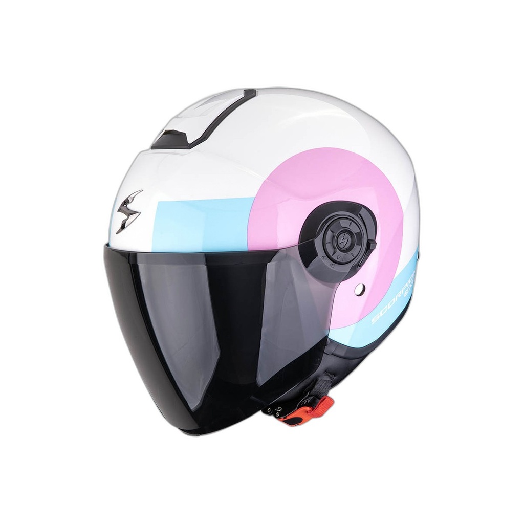 Scorpion Exo-City Ii Sheer White-Pink-Light Blue