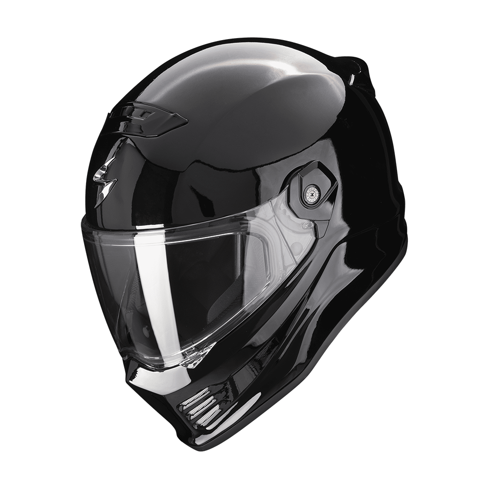 Casco Scorpion Covert Fx Liso Negro
