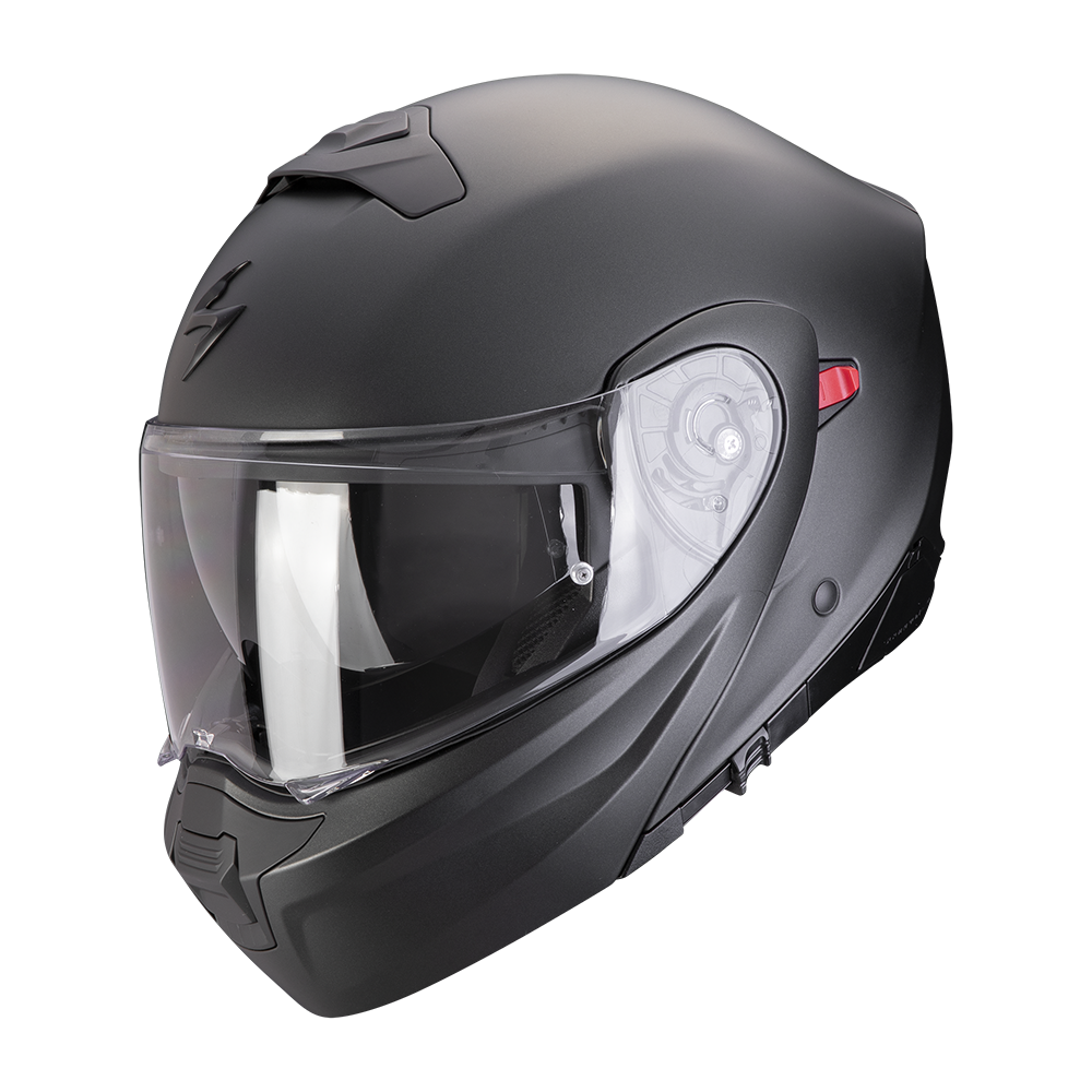 [194-100-285-02] Scorpion Exo-930 Evo Solid Matt pearl black (XS)