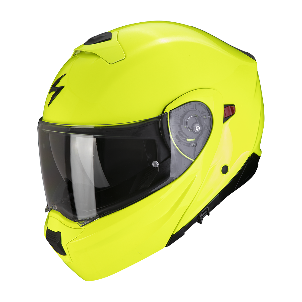 [194-100-50-02] Casco Scorpion Exo-930 Evo Solid Amarillo Neón (XS)