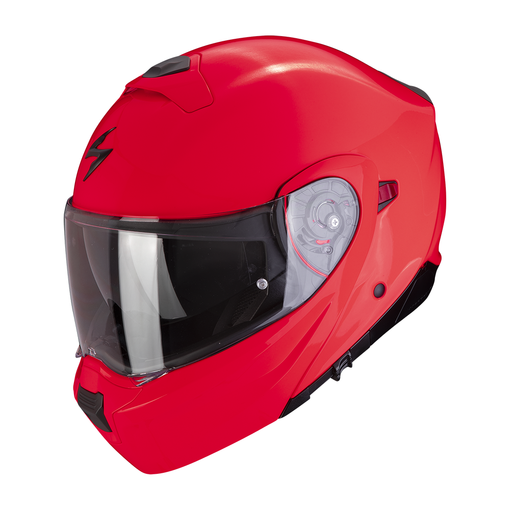 [194-100-64-02] Casco Scorpion Exo-930 Evo Solid Rojo Neón (XS)