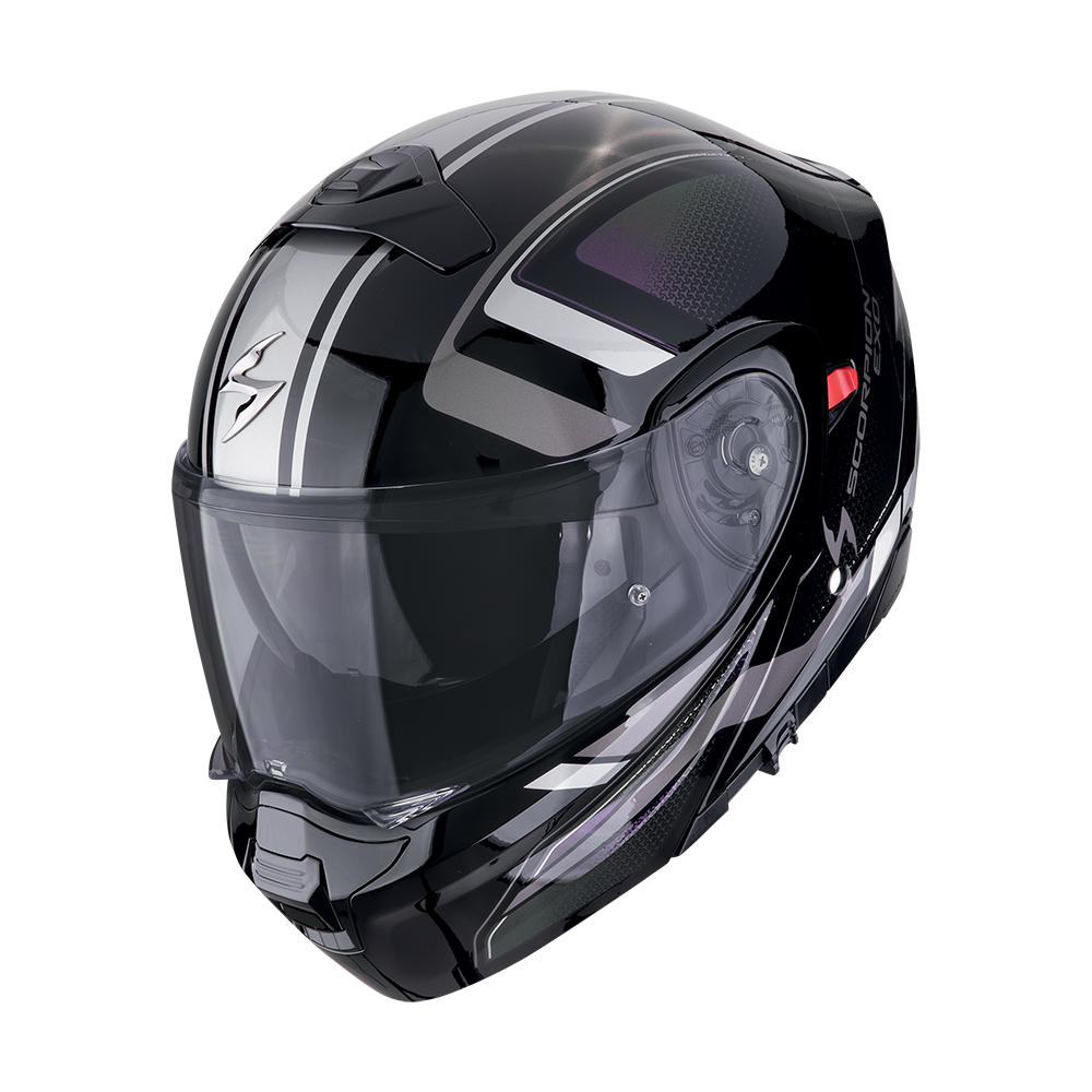 Casco Scorpion Exo-930 Evo Ardens Negro-Camaleón