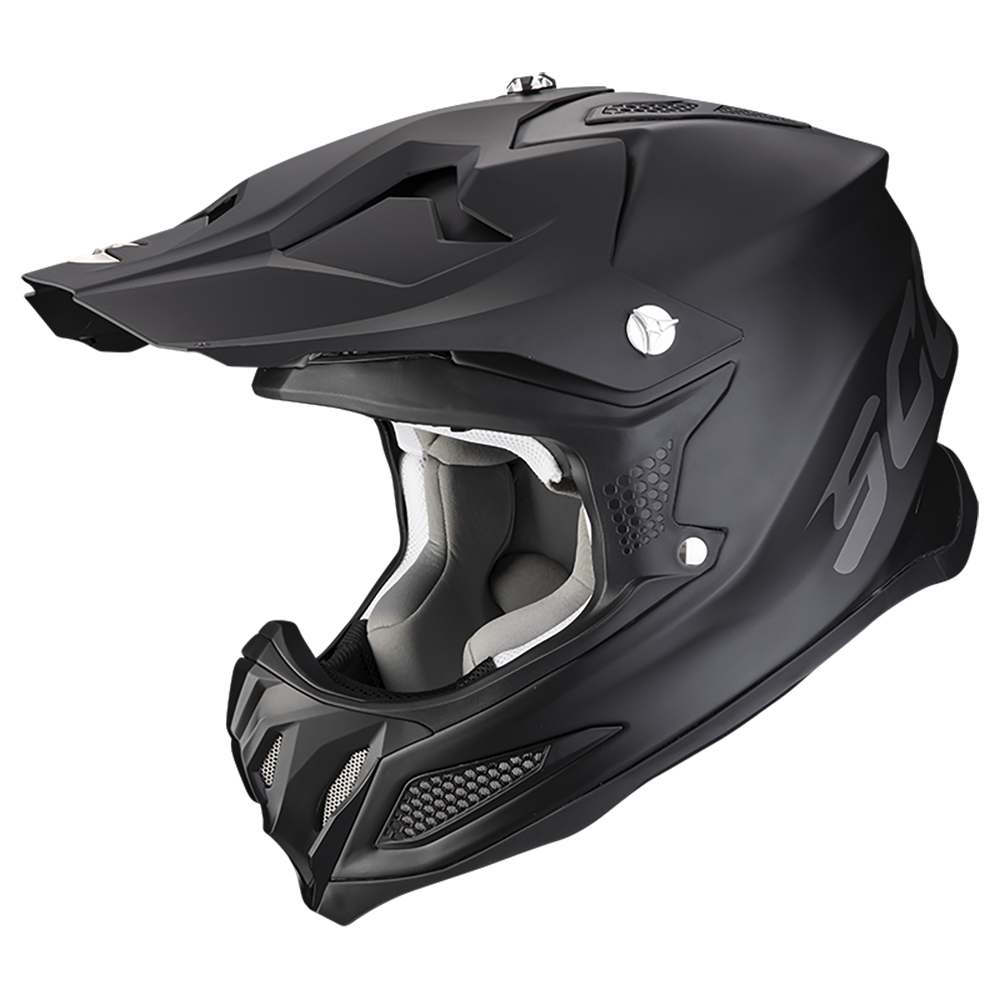 [32-100-10-02] Casco Scorpion Vx-22 Air Solid Negro Mate (XS)