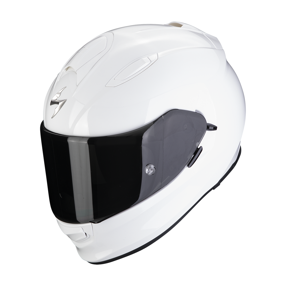 Casco Scorpion Exo-491 Liso Blanco