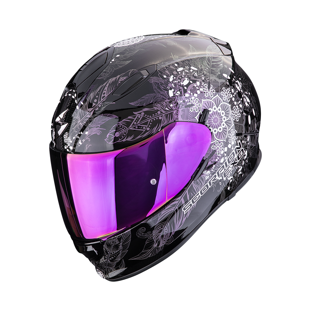 [48-212-38-01] Casco Scorpion Exo-491 Dream Negro Camaleón (XXS)