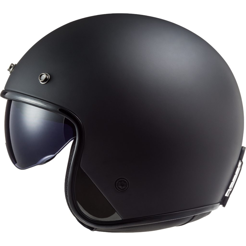 [366011011XS] LS2 OF601 BOB II SOLID BLACK-06 Mate (XS)