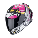 Casco Scorpion Exo-491 Pirate Rosa